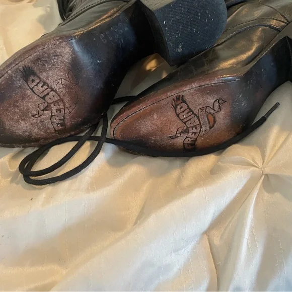 Freebird by Steven Black Grany Lace Up Boots - Picture 3 of 3